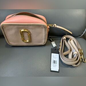 Soft shot Marc Jacobs bag. Apricot beige. New, unused